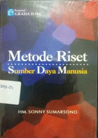 Metode Riset Sumber Daya Manusia