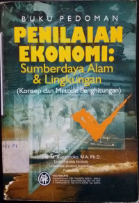 Penilaian Ekonomi - Sumberdaya Alam dan Lingkungan