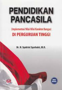 Image of Pendidikan Pancasila - di Perguruan Tinggi