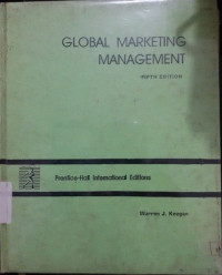 Global Marketing Management